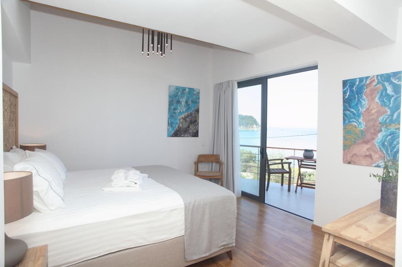 Capro - Milos Bay Villas Áyios Nikítas Exterior foto